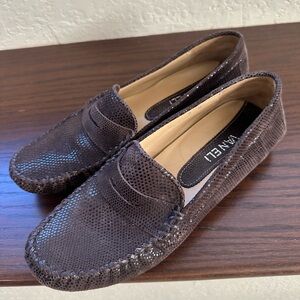 Vaneli dark brown loafers